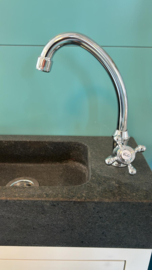 MB1920CH klassieke fonteinkraan, hoog model, chroom  ( A.2.7 )