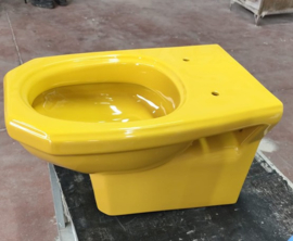 Klassiek wandtoilet 1920 retro model,wit