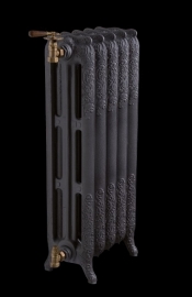 KSR0006 Gietijzeren radiator met antieke uitstraling, wit, op aanvraag