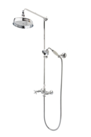 klassieke doucheslang 1,5 mtr M215 met standaard 1/2" aansluiting   ( C 3.1 )