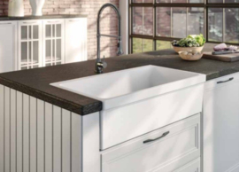 Keramische keuken spoelbak SB05