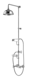 KSKA0021 Klassieke douche mengkraan met 20cm klassieke douchekop chroom
