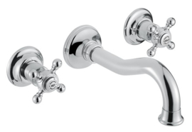 Klassieke douche thermostaat MB2251 met glijstang set, chroom