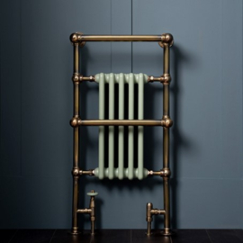 KSR003 klassieke radiator Chroom 60x67,7cm inclusief nranen