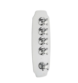 Inbouw thermostaatkraan MB2289 met douchekop 50x50cm met 2 watervallen, nozzles en een douche