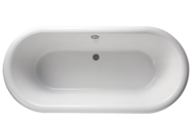 KSB0019 Klassiek vrijstaand bad, soaking tub bath vlak. 180x85x63cm