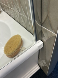 Klassiek hoek douche ligbad KSB0032 RECHTS, wit