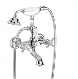 Klassieke douche thermostaat MB2251 met glijstang set, chroom