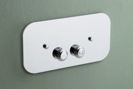 Klassieke toiletbedieningsplaat KSWP005 chroom voor Geberit Duofix en Kombifix systemen  ( A.6.2 )