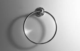 KSA205 klassieke handdoek ring in chroom, goud of brons