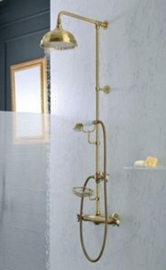Klassieke thermostatische badkraan set KSKA031 in het brons