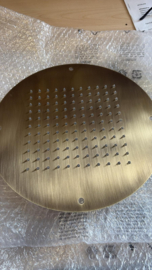 KSOX6-888 thermostatische inbouw douchekraan set met 20cm inbouwkop  brons