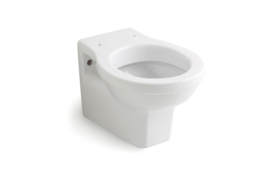 Klassiek wandtoilet KSBP926, wit, ook leverbaar in kleur