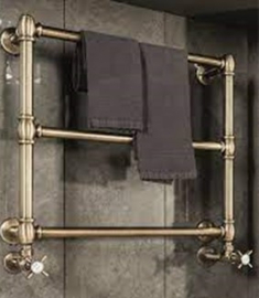 KSOX6-303BR retro badTHERMOSTAATkraan set in het brons