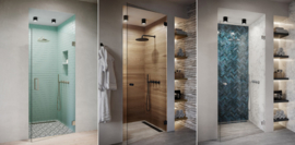 Klassieke douchedeur 86 - 90cm KSDD0012