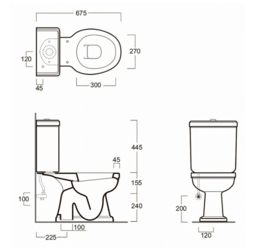 KSLO921 Klassiek Duoblok AO van serie OLd England met Grohe binnenwerk