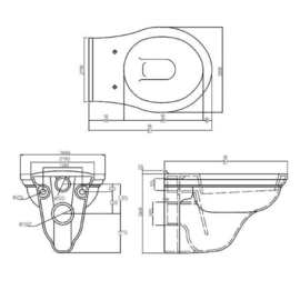 Klassiek bidet  Imperial Bathrooms