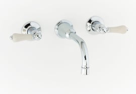 WOLVER1833DGL Klassieke Engelse douche thermostaatkraan, chroom