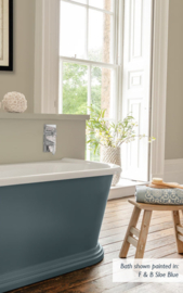 Klassiek back to wall bad KSB0030 inclusief verchroomde overloop, wit