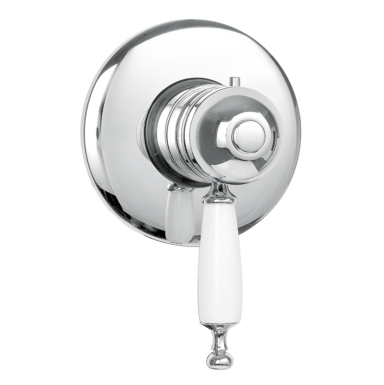 KSOX6-333 klassieke  Inbouw thermostaatkraan met een 44cm  inbouw douchekop