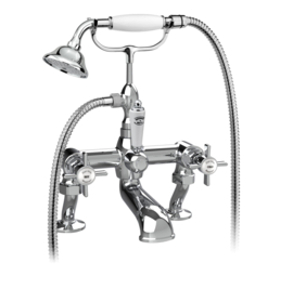 Klassieke badmengkraan MB1831 met handdouche, 22cm hartmaat chroom