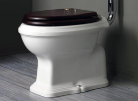 AR801 Klassiek toilet AO  Old England met hooghangende keramische stortbak, vloeruitlaat AO ( B.1.0 )