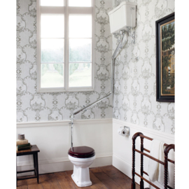 klassiek toilet AO BURC19-32 met stortbak op andere muur