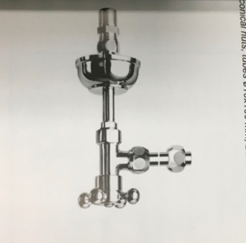 Hoekstopkraan Classic KS13006 met bolletje, chroom voor Simas hoog en laaghangende stortbakken ( A.6.6)