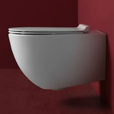 rimless wand toilet Vignoni in mat wit of mat zwart