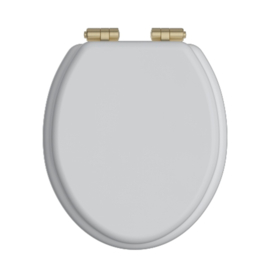 Klassiek  staand toilet model "back to wall" KSTH002, wit