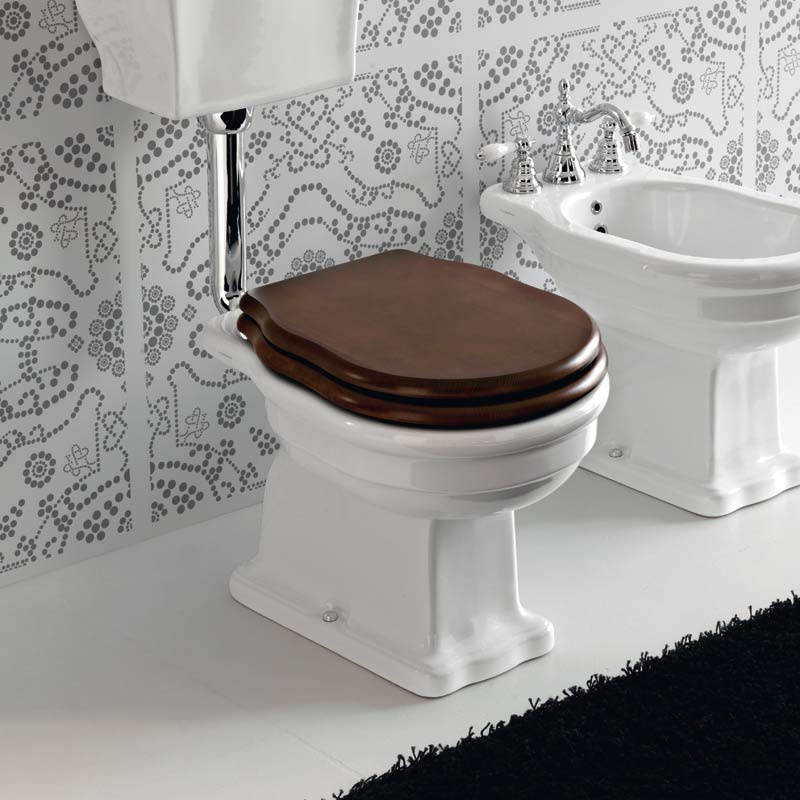 Cesame belle epoque houten toiletzitting