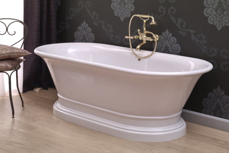 KSB0061 Elegant bath vrijstaand Acryl bad 175 x77cm, wit