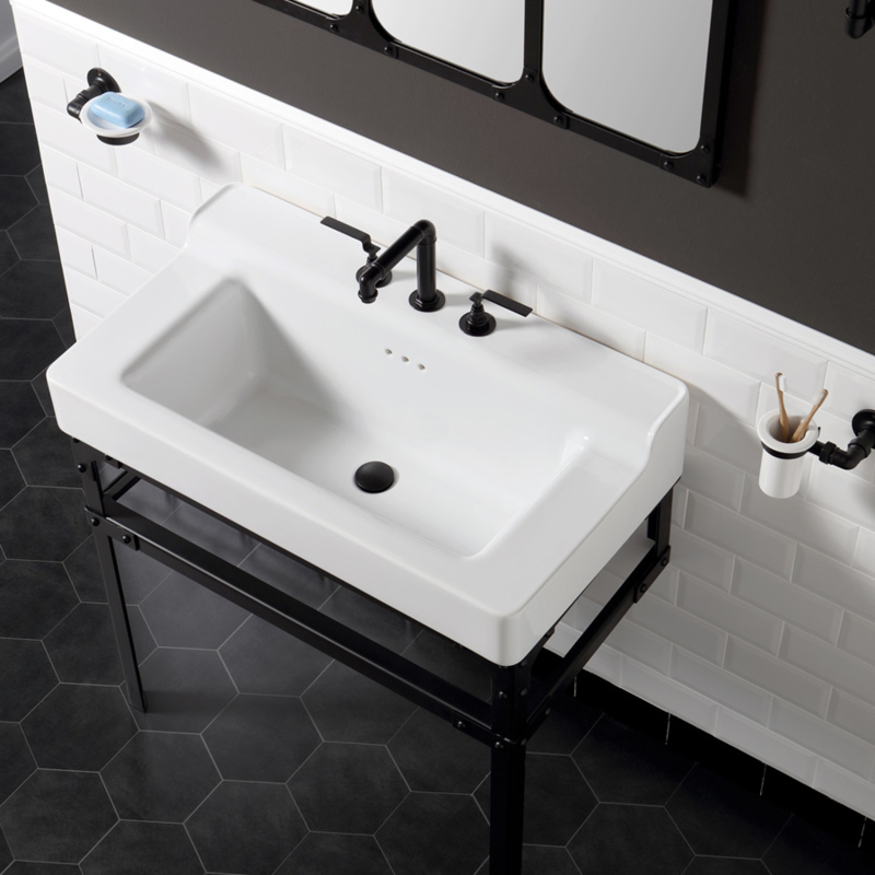 Industriele wastafel KSI490 | Industriële | Sanitair / Complete design landelijke badkamers.