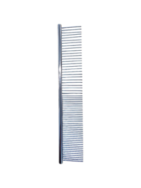 Metalen kam grof/fijn met ronde greep 18.5cm