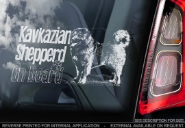 Kaukasische owcharka - Caucasian Shepherd - Kavkazian Shepperd  V01