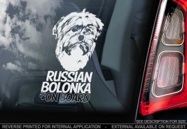 Russkaya Bolonka - Russian coloured bichon V01