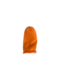 Plukvingers Oranje met grip 20stk