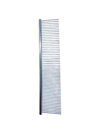 Metalen kam grof/fijn met ronde greep 18.5 cm
