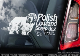 Polish Lowland Sheepdog - Polski Owczarek Nizinny V01