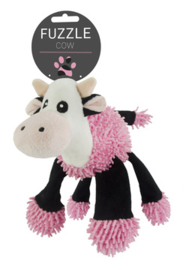 Fuzzle Cow with 5 squeakers