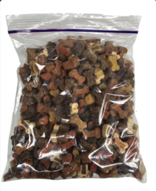 Semi moist / Beefbone mix 500 gram