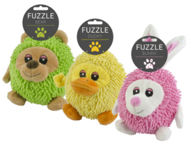 Fuzzle Bear with squeaker
