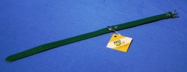 Groen lederen halsband 45 cm (4155000)