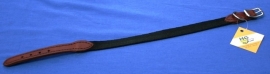 Nylon halsband zwart div maten
