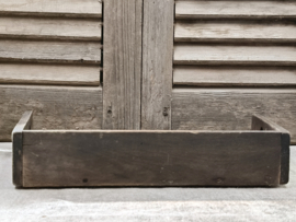 Oude schil plank