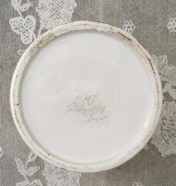 Oud Franse confiture pot, nectarine