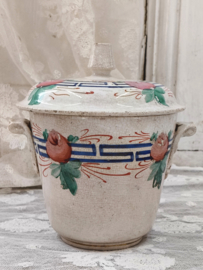 Oude bruidskop met deksel VERKOCHT