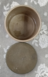 Oud Franse confiture pot, pruim