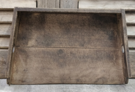 Oude schil plank
