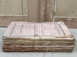 oude Franse shabby tijdschriften 3 VERKOCHT